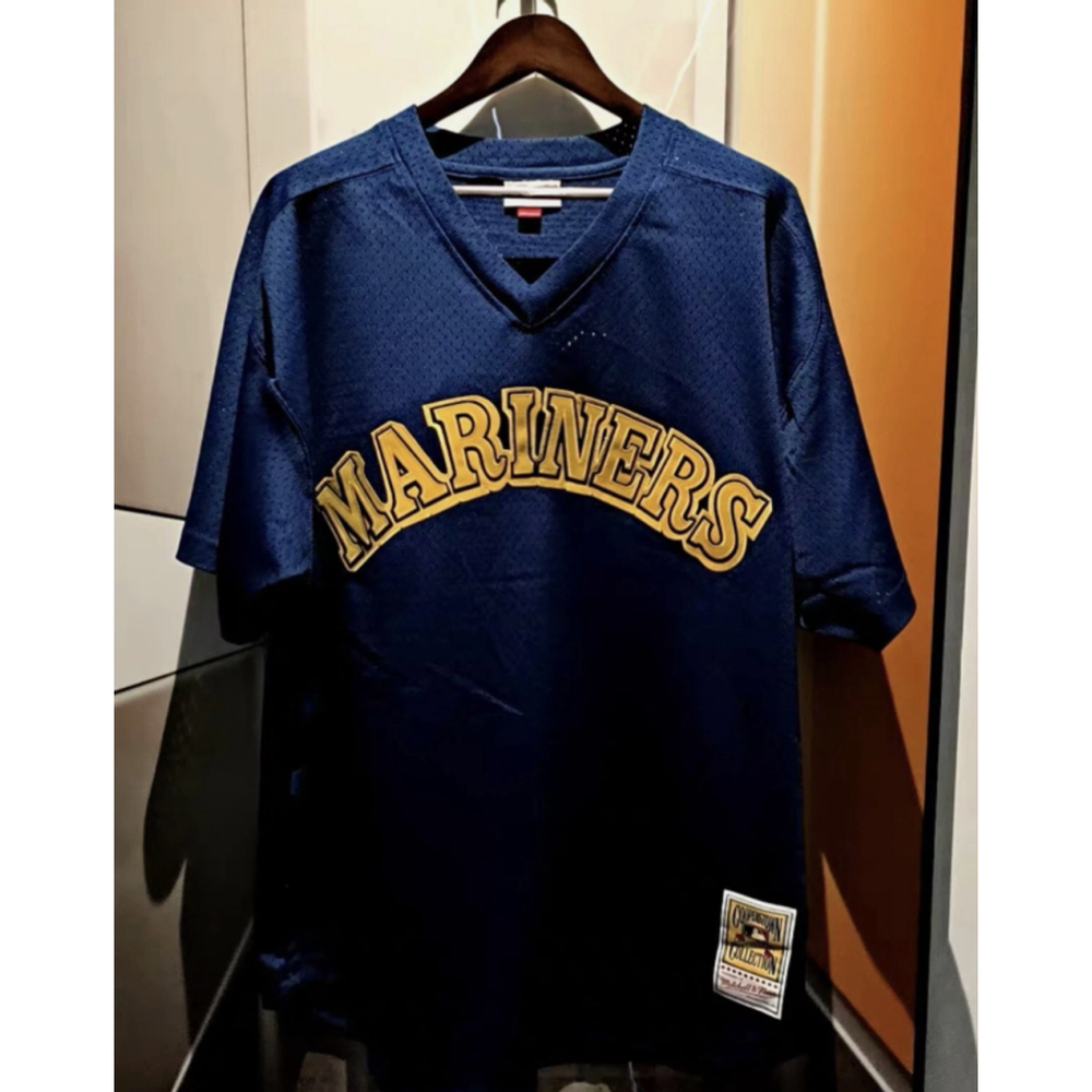 mitchell ness seattle mariners griffey jr jersey size 2XLB (52)